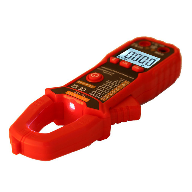 Digital Clamp Meter 600A AC Current Smart Plier Ammeter 6000 Counts Auto Range Multimeter Voltage Hz Ohm NCV TRMS Tester