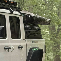 Jeep Gladiator 4x4 2025 avec coque de camping, capacité de charge de 300 kg, toit bas en acier, tente de toit en aluminium pour le camping en plein air