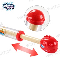 WANNA MAGIC Orange Dinosaur, nouveau design de forme, jouet lance-eau rotatif en plastique, unisexe, pour enfants, été, piscine, plage