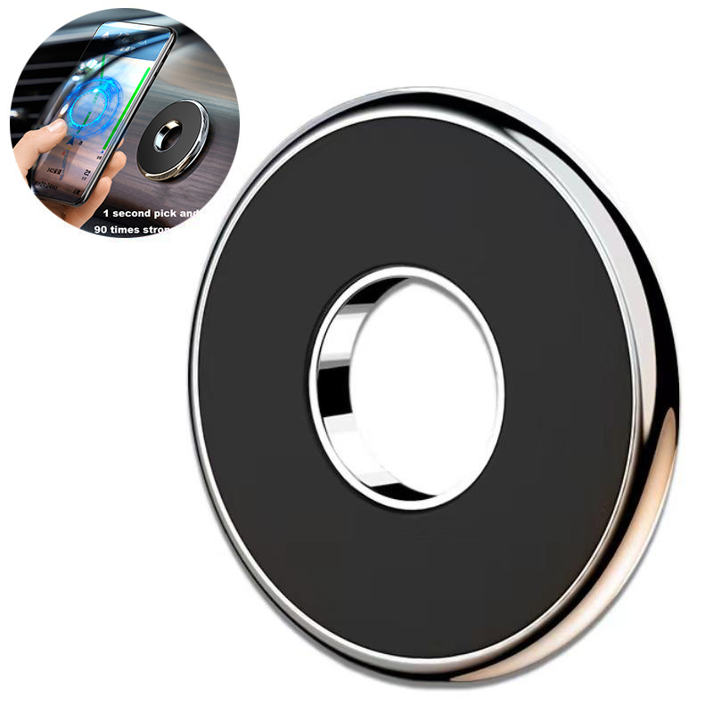Новый модный дизайн мини настенные держатели для телефонов Круглая Форма сплав магнитный автомобильный держатель для телефона