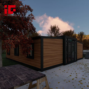 Installation rapide Rose Cottage 2 chambres 1 salle de bain Kit de cadre en acier bureau invité ADU <span class=keywords><strong>location</strong></span> de <span class=keywords><strong>vacances</strong></span> petite maison maison en conteneur extensible - Product Image 2