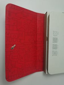 Logotipo personalizado Carta de admisión a la universidad Paquete de suministros culturales y creativos rojos - Product Image 2