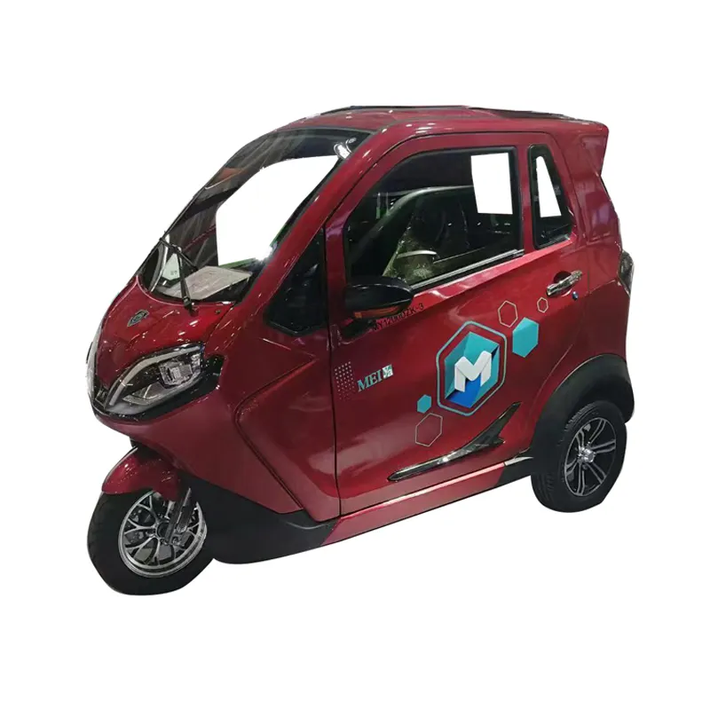 Transport to door 3 wheel trike CE with for adult passenger and cargo carry electric tricycle