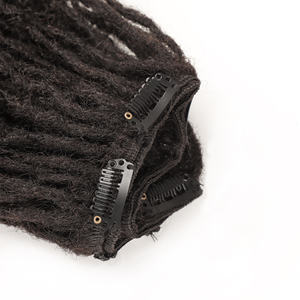 Extensions de cheveux humains 100% alignées sur les cuticules, tissage permanent doux, micro-dreadlocks, <span class=keywords><strong>6</strong></span>-18 pouces - Product Image 4