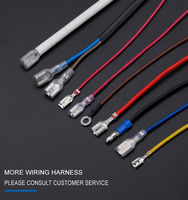 Kabel Jumper Harness Kabel Dupont 2.54mm Pitch ODM OEM Custom 2 3 4 5 6 7 8 9 10 Pin Dupont2.54 Male Female