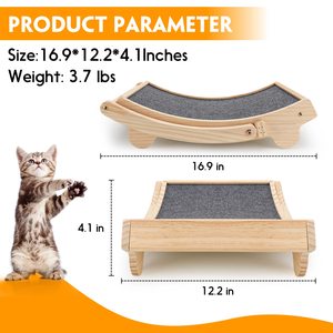 ของเล่นข่วนเล็บสัตว์เลี้ยง 3 in 1 แผ่นขัดเล็บ ฝึกเล็บ แผ่นรองข่วนเล็บ - Product Image 3