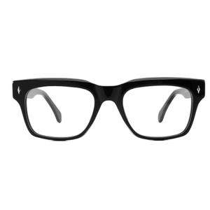 Montures de lunettes rectangulaires pleines montures en acétate à motif vintage, verres anti-lumière bleue, correction de la myopie, usage quotidien pour adultes - Product Image 1
