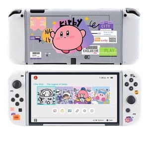 Étui de poignée d'hôte NS en Silicone souple blanc givré de haute qualité avec coque de protection pour Nintendo pour Switch - Product Image 5