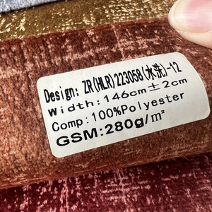 <span class=keywords><strong>Tissu</strong></span> en velours lavé de luxe durable, toucher doux, polaire lavé haute densité 300GSM pour <span class=keywords><strong>tissu</strong></span> de <span class=keywords><strong>canapé</strong></span> - Product Image 6