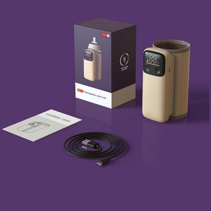 Calentador de Biberones Portátil Recargable de 6000 mAh y 8000 mAh, Calentador de Leche de Carga Rápida para Viajes en Auto y al Aire Libre - Product Image 1