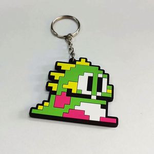 Hollowed Out Promotional Business Gift for 2D 3D Pvc Keychains Personalized Key <b>Chain</b> Soft Rubber Custom Key Ring - Product Image 6