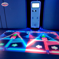 Système de projection au sol mobile à monnayeur, configuration personnalisable et flexible, pour musées d'enfants
