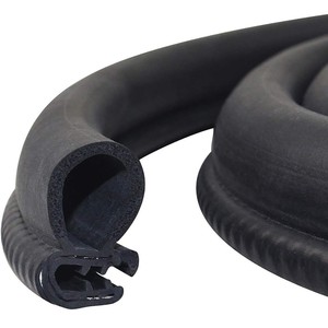 Cửa xe thời tiết Tước cửa xe con dấu Dải ô tô cửa cạnh TRIM cao su cạnh TRIM cách âm dải 6M - Product Image 1