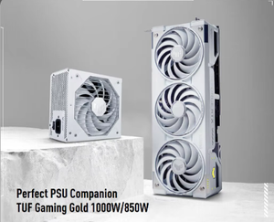 การ์ดจอกราฟิกสำหรับเล่นเกม New TUF Gaming RTX 5070 Ti 16GB GDDR7 BTF สีขาว OC MXM Fan สำหรับเดสก์ท็อป - Product Image 4