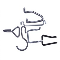 Plaques de fixation automobiles en acier inoxydable sur mesure, plaques à ressort ondulées, ressorts à lames en U, boucles de fixation, charge de 50 lb