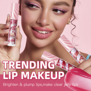 Tốt Nhất Bán Hai-Tone Bánh Lip Gloss Dưỡng Ẩm Swirl Lip Gloss Lucida <span class=keywords><strong>Labbra</strong></span> - Product Image 3