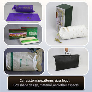 Bantal lateks Hotel Dunlop kualitas tinggi bentuk persegi dengan penopang leher memberikan tidur yang baik - Product Image 4