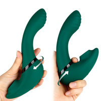 Zungen-Vibrator Sexspielzeug für Frauen Weibliche Masturbation Stoßender Dildo Sextoy Duale Stimulation Klitoris-Massagegerät