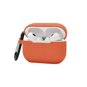 Upgrade Silikon hülle für AirPods Pro <span class=keywords><strong>2.</strong></span> mit Schlüssel bund Silikon Candy Color Baby Pink für AirPods Pro 2 Kopfhörer abdeckung - Product Image 1