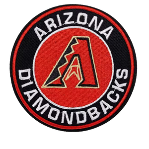 แผ่นปักลายวงกลมทีมเบสบอล แอริโซนา ไดมอนด์แบคส์ MLB พร้อมตราสัญลักษณ์  แบบรีดติด สำหรับเสื้อแจ็คเก็ต หมวก กระเป๋า - Product Image 1