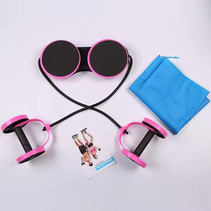 Exercice à domicile Fitness Muscle Exerciseur équipement détendu roue tirer corde exercice <span class=keywords><strong>pour</strong></span> muscle abdominal accessoire de sport - Product Image 3