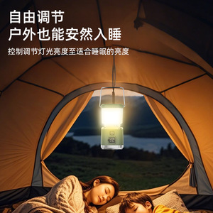SHARK DRAGON USB Rechargeable LED Camping Lantern Three <b>Light</b> Source Handheld Outdoor <b>Tent</b> Emergency - Product Image 3