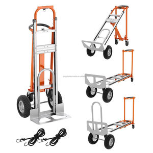 Carretilla de Mano de Aluminio, Plataforma de <span class=keywords><strong>Transporte</strong></span> Industrial Resistente para <span class=keywords><strong>Transporte</strong></span> <span class=keywords><strong>y</strong></span> <span class=keywords><strong>Mudanza</strong></span> en el Hogar <span class=keywords><strong>y</strong></span> Almacenes - Product Image 3