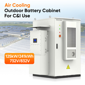 Sistema Exterior Todo en Uno con Batería de Litio de 30KW 60KW, Gabinete Industrial de 128kwh Bess 96kwh - Product Image 1