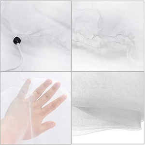 กระเป๋าตาข่ายแฟชั่นกัน<span class=keywords><strong>แมลง</strong></span>พืชตาข่ายคลุมกัน<span class=keywords><strong>แมลง</strong></span>กระเป๋ากัน<span class=keywords><strong>แมลง</strong></span>ลายแตงโมสำหรับสวนมีซิปคุณภาพดี - Product Image 2