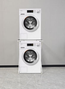 調節可能なヘビーデューティ金属台座モダンリビングルーム洗濯洗濯機乾燥機ユニバーサルフィット700lbsミニ冷蔵庫スペースセービングホーム - Product Image 2