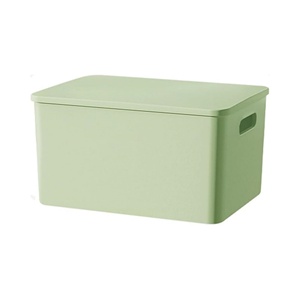 Desktop <b>Storage</b> Box PP <b>Plastic</b> 5L-17L Capacity Stacking Design Modern Minimalist Lid Kitchen More <b>Drawer</b> Organizer - Product Image 1