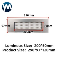 Systèmes de polymérisation UV LED YM 300W 395NM portables pour usage industriel, séchage rapide de l'encre, lampes pour machines d'impression numérique UV LED