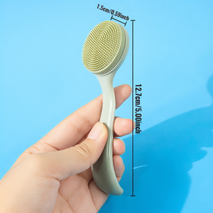 Brosse nettoyante visage en silicone professionnelle, étanche, avec support, pour le maquillage, personnalisable avec logo - Product Image 6