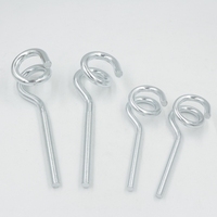 M6 m8 m10 Pigtail Vis Oeil Goupille Boulon 8mm Zinc Plaqué Bois Oeil Crochet Vis Pigtail Boulon Pigtail Oeil Crochet Boulon