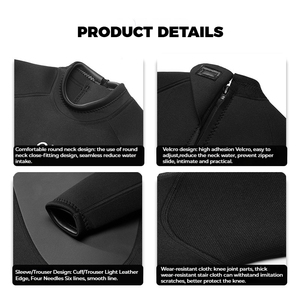 3mm Terno de Mergulho Modelos Masculinos e Femininos Uma Peça de Manga Longa Frio Quente Wetsuit Uma Peça Terno de Natação Snorkeling Surf
