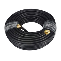 Vente chaude pas cher prix SMA mâle à femelle connecteur RG58 câble pour CATV CCTV 50Ohm câble coaxial
