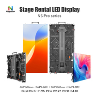 500*500/500*1000 Pantalla LED 4*3M Pantalla Led para interiores y exteriores Pared LED Alquiler Etapa Pantalla Led Pared de video