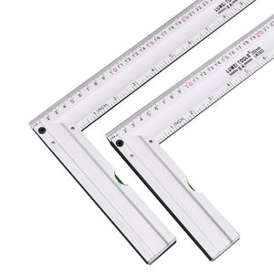 <span class=keywords><strong>Regla</strong></span> en <span class=keywords><strong>T</strong></span> <span class=keywords><strong>de</strong></span> <span class=keywords><strong>Aluminio</strong></span> Resistente Tipo Americano <span class=keywords><strong>de</strong></span> 265 mm y 300 mm para Control <span class=keywords><strong>de</strong></span> Nivel en Trabajos <span class=keywords><strong>de</strong></span> Madera - Product Image 6
