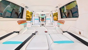 Asiento reclinable de lujo para furgoneta Alphard Hiace Sprinter Vclass, nuevo estilo VIP - Product Image 2