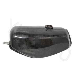 Réservoir de carburant pour moto YHMOTO, surface en fibre de carbone avec revêtement UV pour Simson S50 S51 - Product Image 1