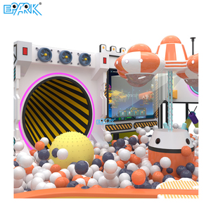 Parco Giochi per Bambini con Grandi Scivoli, Attrezzature per Parchi Divertimento e Aree Gioco al Coperto - Product Image 4