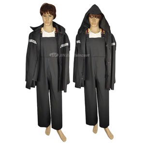 Ensemble <span class=keywords><strong>de</strong></span> <span class=keywords><strong>pluie</strong></span> professionnel en PVC épais et robuste <span class=keywords><strong>pour</strong></span> pêcheurs, imperméable, veste et pantalon à bretelles, <span class=keywords><strong>pour</strong></span> le travail et la pêche - Product Image 6