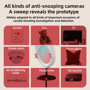 Nuovo Rilevatore Nascosto Portatile Intelligente Anti-Spia ad Alta Sensibilità, Localizzatore GPS Anti-smarrimento, Tracker Smart con Telecamera - Product Image 4