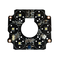 Placa PCBA LED IR de Cobre de 1 oz Personalizada OEM/ODM con Sensores Ópticos para Cámara IP CCTV Mini Monitor Marca CGX