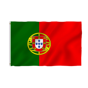 Bandera <span class=keywords><strong>de</strong></span> Portugal <span class=keywords><strong>de</strong></span> Poliéster <span class=keywords><strong>de</strong></span> 3x5 Pies con Impresión Digital, Bandera Portuguesa <span class=keywords><strong>de</strong></span> 90x150 cm - Product Image 6