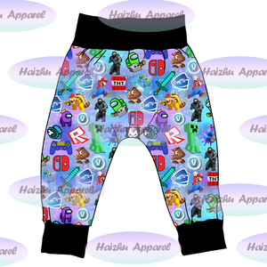 Aa-1 Baby <strong>Boys</strong> Halloween Toddler <strong>Boy</strong> Joggers Knitted Milk Silk Sweatpants Animal Printed Autumn Winter <strong>Sports</strong> Long <strong>Legging</strong> - Product Image 3