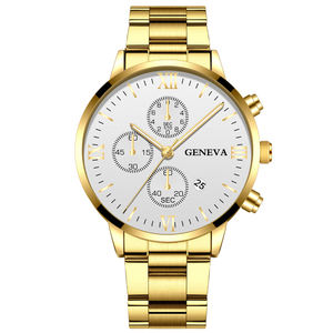 Reloj de Pulsera Clásico de Cuarzo para Hombre, Modelo <span class=keywords><strong>Ginebra</strong></span> 4300, Precio de Fábrica 2023, Correa de Acero, Calendario de Lujo, Estilo Casual de Negocios - Product Image 6