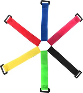 Sangle de sécurité éco-responsable réglable et auto-adhésive avec boucle à crochet pour injection, attache-câble, bande de serrage, motif imprimé pour vêtements - Product Image 3