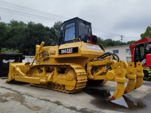 Alta calidad de segunda mano Caterpillar D6G Crawler Bulldozer usado CAT D6G D6R Bulldozers Stocking en Shanghai Yard - Product Image 3