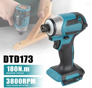 Ensemble d'outils à batterie 18V : tournevis 6-en-1, embout de perceuse et kit de travail du bois ; ensemble d'outils professionnels pour la réparation automobile. - Product Image 4